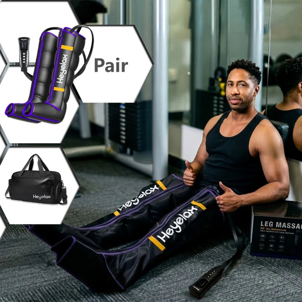Pair of leg massager boots
