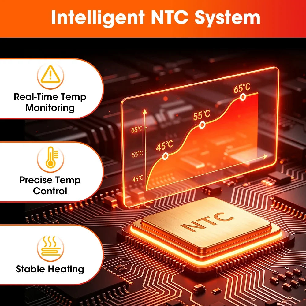 Intelligent NTC temperature control system
